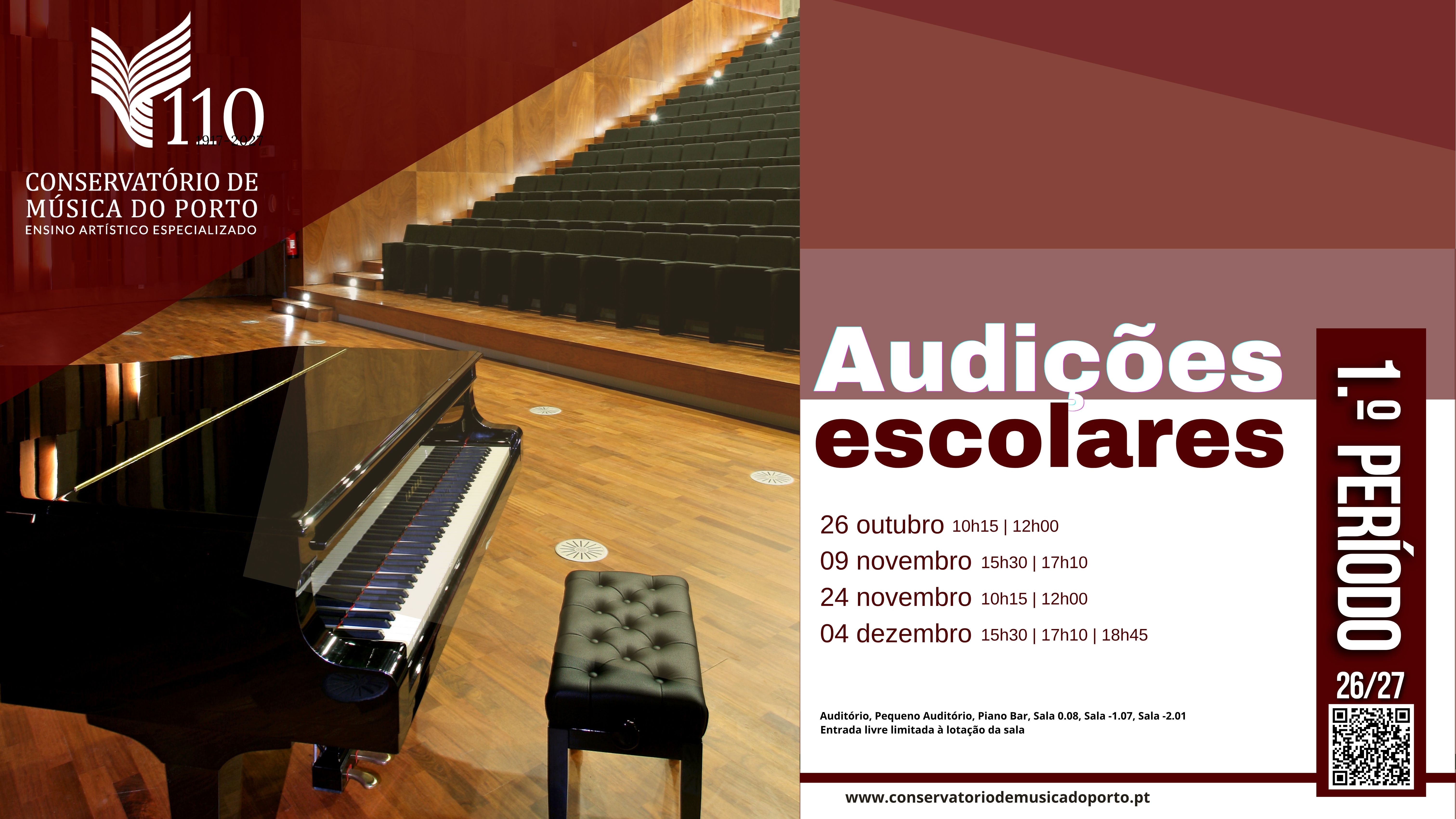 Audições escolares 26/27