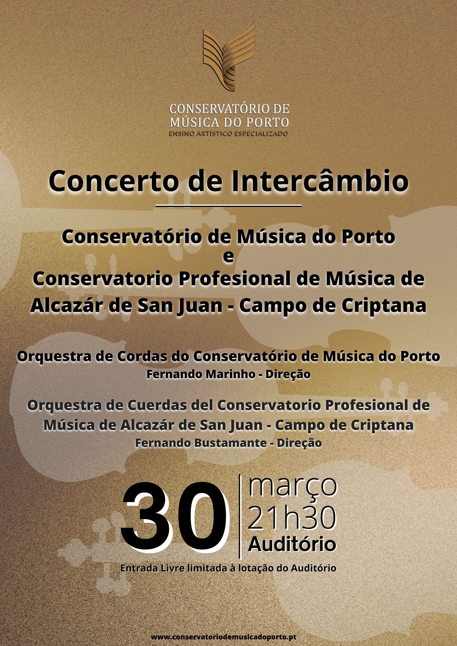 Concerto de Intercâmbio | 30 mar