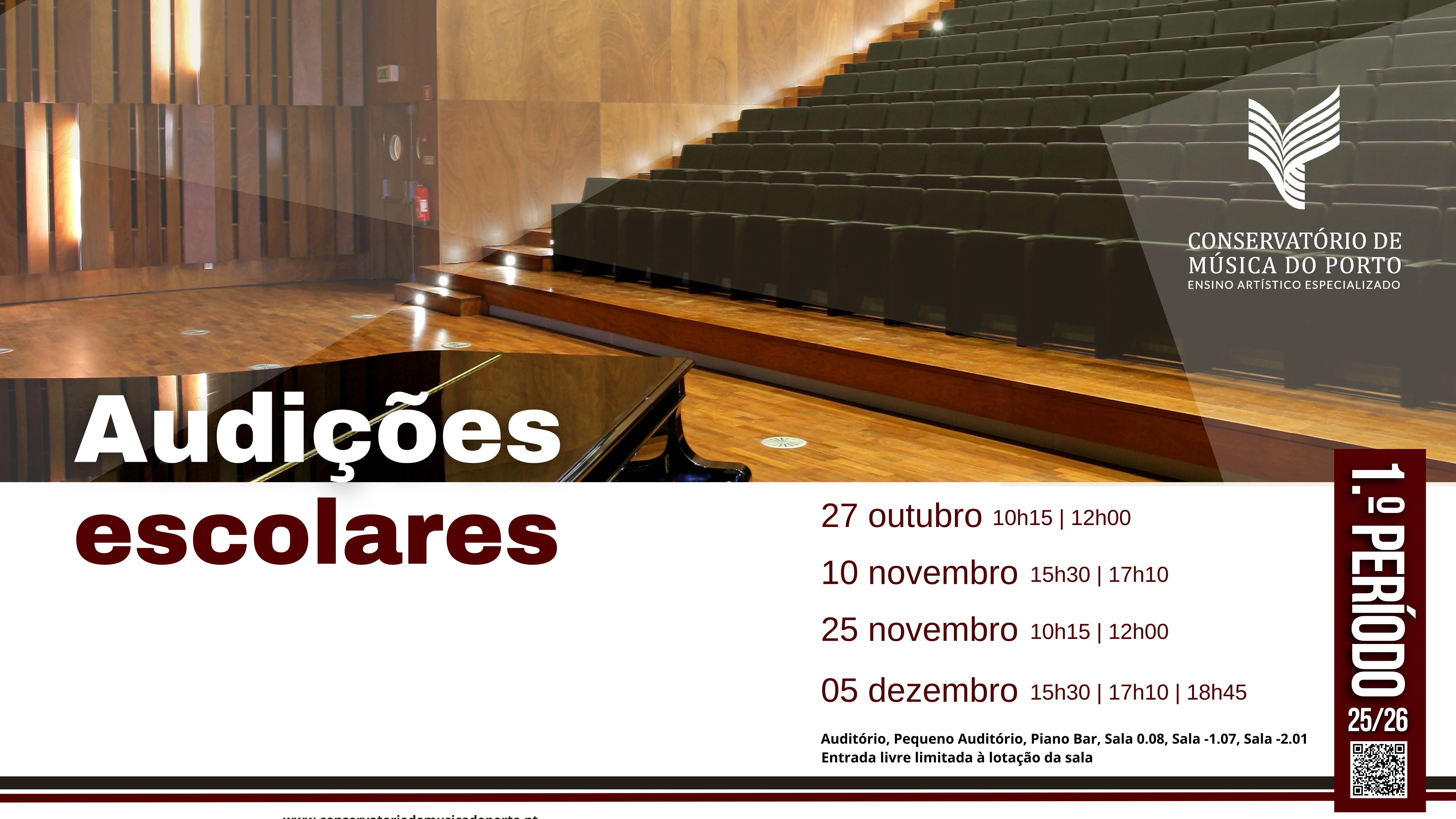 Audições escolares 25/26