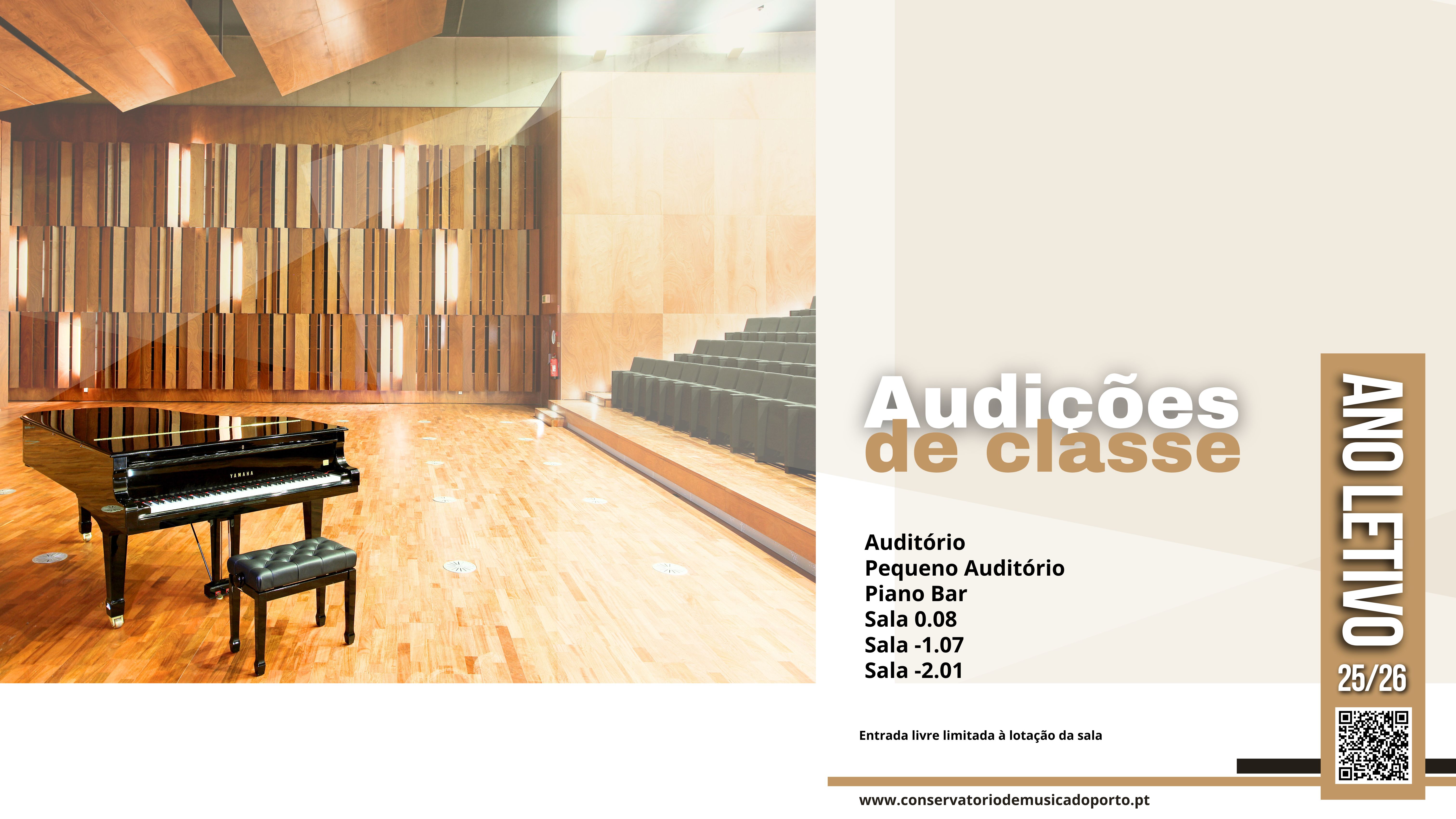 Audições de Classe 25/26
