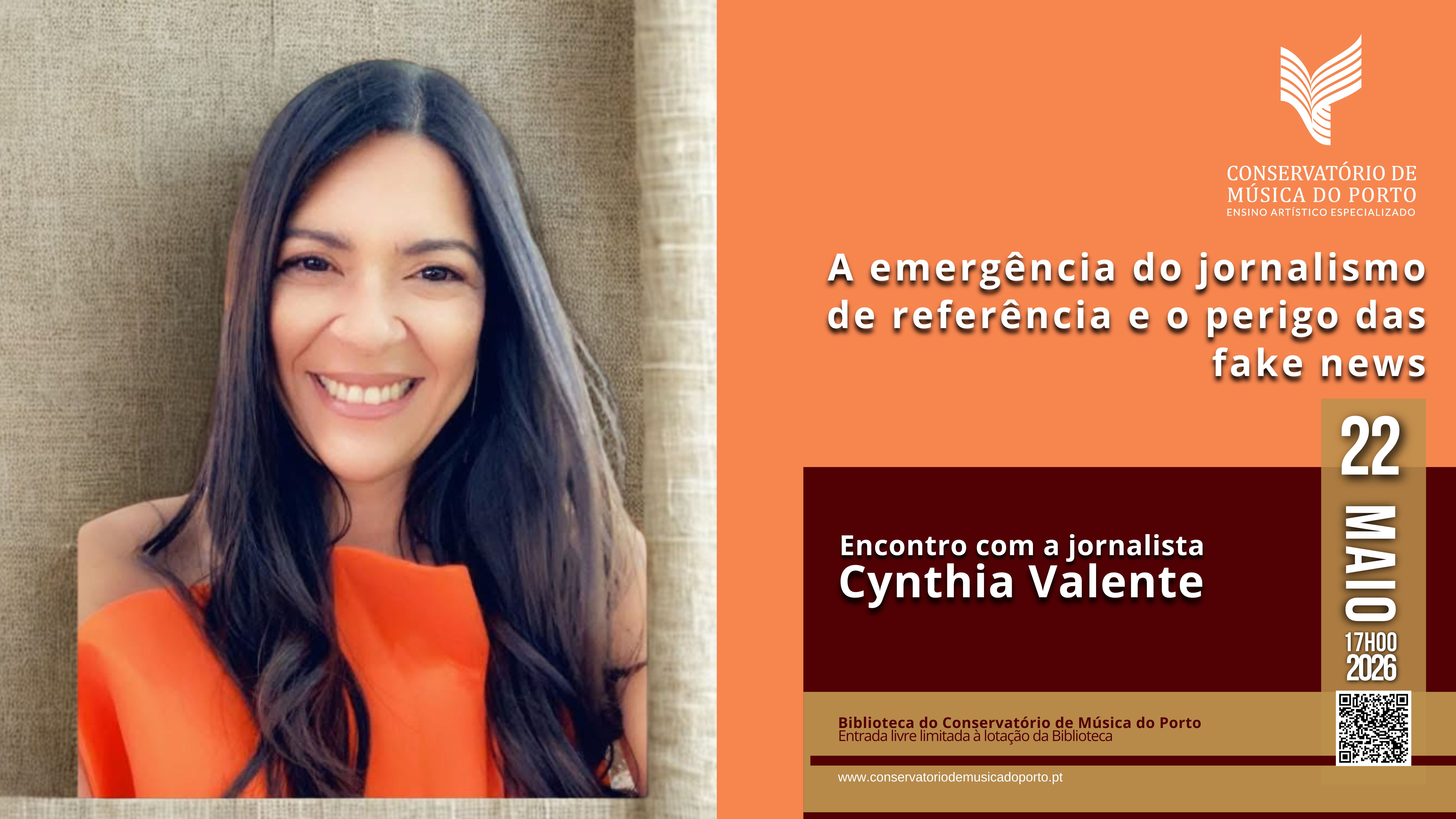 Encontro com a jornalista Cynthia Valente