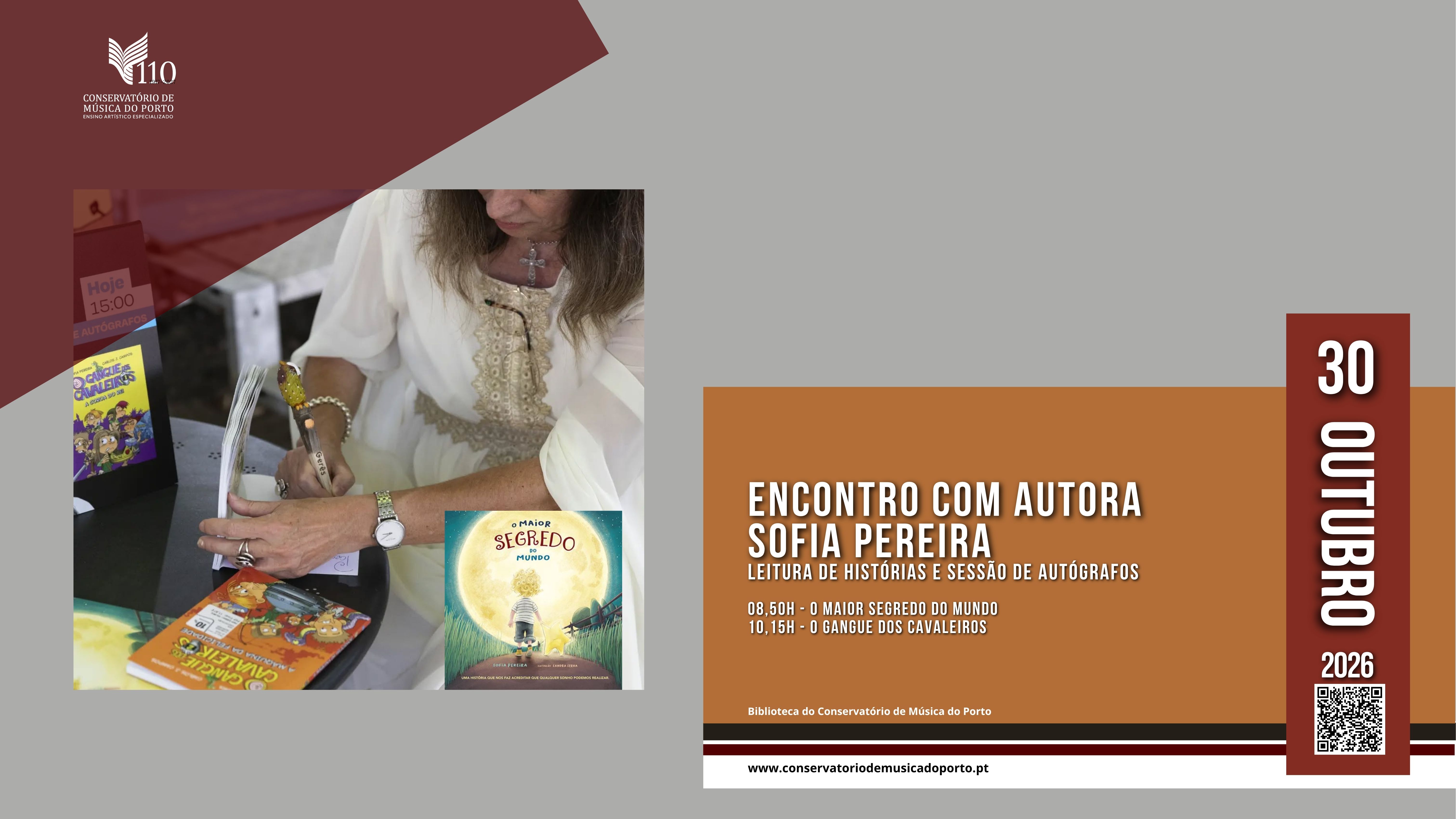 Encontro com autora Sofia Pereira