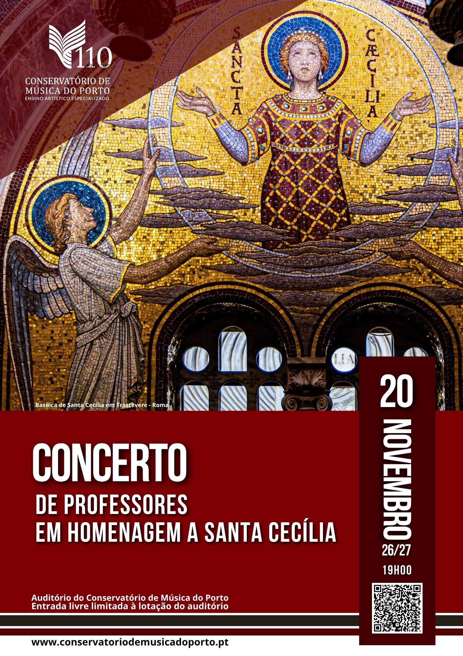 Concerto de Professores em Homenagem a Santa Cecília